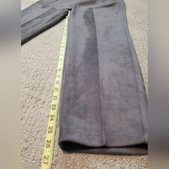 Gray Straight Leg Pull On Pants - Picture 8 of 8